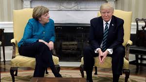 Angela merkel asked president trump to shake hands. Trump Snubs Angela Merkel Ignores Request To Shake Hands