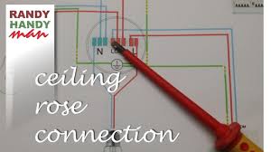 This diy guide provides information on how to wire and replace a light fitting in your home including safety tips, two and three way lighting and fitting ceiling lights. Ceiling Rose Light Wiring Explained Video How To Connect Light In A Ceiling Rose Youtube