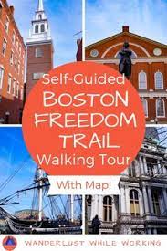 Self Guided Boston Freedom Trail Walking Tour Freedom Trail Boston Freedom Trail Boston Travel Guide