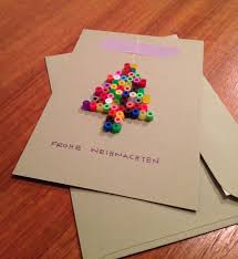 Weihnachtskarte Bugelperlen Tannenbaum Buegelperlen Weihnachten Weihnachten Karten Karten Selber Basteln