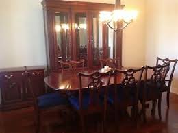 Ya know, to graduate out of that awful orange stain into something new. Queen Anne Style Cherry Dining Furniture Sets For Sale Ebay