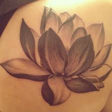 Black And White Lotus Flower Tattoo Another Angle Of My Lotus Tattoo Realistic Flower Tattoo White Lotus Tattoo Tattoos