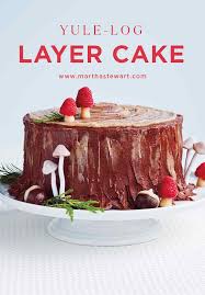 Yule Log Layer Cake Recipe Recipe Cake Christmas Cake Decorations Yule Log Cake
