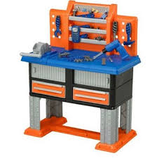 Black Decker Kids Workbench Kids Workbench Toy 38 Piece Play Tool Set Drill Hammer Build Workshop Children Pinterest Mini Mall Viral Board Kids Workbench Tool Bench Toys