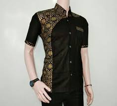 Kemeja batik formal lengan panjang motif mulyo kinasih. Jual Baju Kemeja Batik Pria Kombinasi Seragam Batik Modern Di Lapak Dzakiron Bukalapak