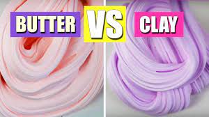 Fluffy Slime Vs Butter Slime Best Recipes Around The World Bubbly Slime Bubblegum Slime Sticky Slime