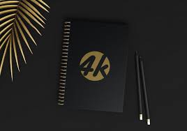 A5 Spiral Notebook Mockup Mockup Notebook Spiral Notebook