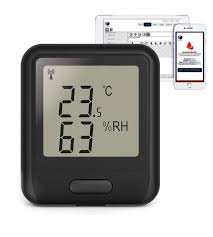 Wi-fi connected data logger for temperature and humidity ...
