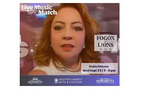 Alpharetta Music Match Featuring Sonia DeLeon