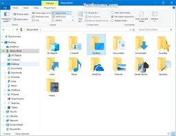 Free icons of desktop in windows 10 style. Change Or Restore Desktop Folder Icon In Windows Tutorials