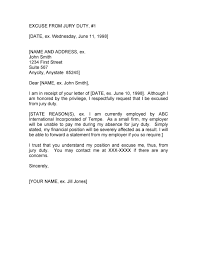Sample letter for not attending meeting. 33 Best Jury Duty Excuse Letters Tips á… Templatelab