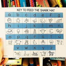 Feed The Sharks Abc Beginning Sounds Activity Totschooling