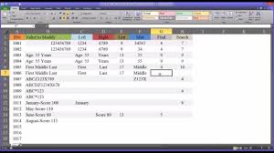 Left Right Len Mid Find And Search Functions In Excel Youtube