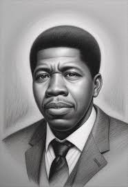 Eddie Floyd, Music Legend Drawing by Pierre Blanchard