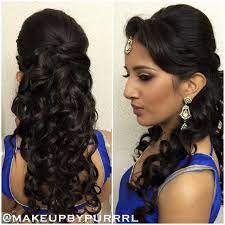 Gelocktes Haar In Den Saree Art Ideen Den Gelocktes Haar Hairstylesforwomeninsaree Sar Long Hair Styles Womens Hairstyles Hair Styles