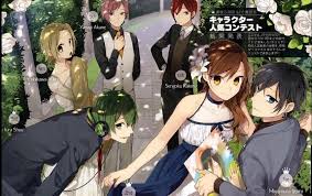See all related lists ». Horimiya Hd Wallpaper From Gallsource Com Personajes De Anime Parejas De Anime Arte Anime