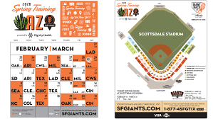 spring training printable schedule san francisco giants