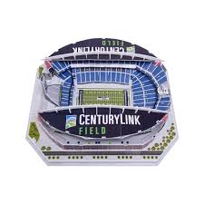 Seattle Seahawks Nfl 3d Model Pzlz Stadium Centurylink Field