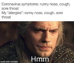 What An Awkward Time For Allergies Memes