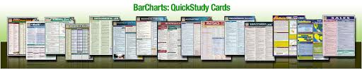 barcharts quickstudy cards builders book inc bookstore