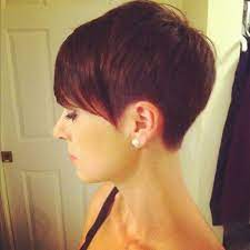Very Short On The Sides And Back Long Bangs Pixie Haircut Very Short Hair Short Hair Styles Easy