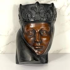 Crowned Renaissance Woman Art Piece