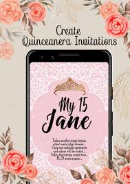 This invitation card maker free app is available for any occasion like birthday, marriage, engagement and . Download Quinceanera Invitations Maker Free For Android Quinceanera Invitations Maker Apk Download Steprimo Com