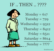 Brain Teaser Number And Math Puzzle Standing Woman Logic And Number Puzzle If All On The Picture Sh Math Riddles Brain Teasers Maths Puzzles Math Riddles