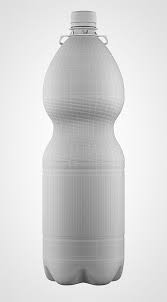 3d Visualization Of The Mineral Water Bottles For Advertising Thiết Kế