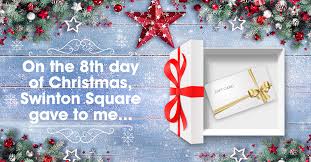 Pensavo più a un duello all'ultimo sangue rispose william con un sorriso e la stessa leggerezza con cui avrebbe potuto progettare una partita a tennis. On The 8th Day Of Christmas Swinton Square Shopping Centre