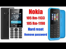 Battery must be charged and inserted! Nokia 105 Hard Reset Unlock Password Rm 1133 Rm 1190 Youtube
