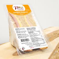 how many calories in a ham sandwich