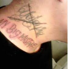 World S Worst Neck Tattoos Will Make You Glad You Never Got Inked Above The Collar Cover Up Tattoos Bad Tattoos Up Tattoos