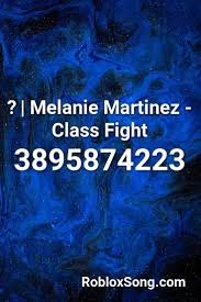 Copy the roblox song code (id) from the right column. Melanie Martinez Class Fight Roblox Id Roblox Music Codes Melanie Martinez Songs Super Mario World
