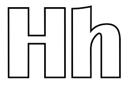 American lung association's lung force unites women and their loved ones across the country to stand together for lung health and against lung cancer. File Classic Alphabet H At Coloring Pages For Kids Boys Dotcom Svg Wikimedia Commons