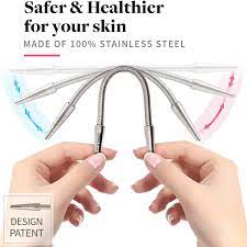 In upper lip laser hair removal technique, hair follicles are exposed to pulses of laser light. R E M Spring Facial Hair Remover The Original Hair Removal Spring Design Patent Removes Hair From Upper Lip Chin Cheeks And Neck 100 Stainless Steel Hair Removal Products Beau Amazon Com