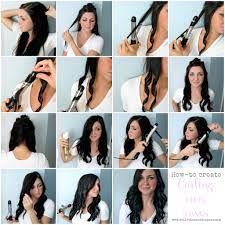 The rest of the hair should be shaped by a curling iron. Diy Curls With Without Heat Fashion Is My Passion