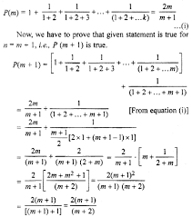 Rbse Solutions For Class 11 Maths Chapter 4 Principle Of Mathematical Induction Ex 4 1 Rbsesolutions Rbseclass11ma Mathematical Induction Studying Math Math