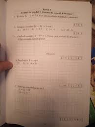 Ecuatia de gradul i cu o necunoscută este o ecuație de forma. Testul5 Ecuatii De Gradul 1 Sisteme De Ecuatii Varianta 1 Brainly Ro