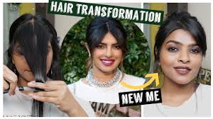 Medium hair styles curly hair styles hair medium medium cut long bob hairstyles for thick hair medium brown medium length wavy hairstyles curling iron short hair hair trends. Priyanka Chopra Inspired Fringe Bangs How To Cut Hair Bangs At Home 2020 Shalini Mandal Youtube