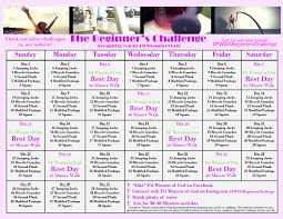 30 day fitness challenges for beginners