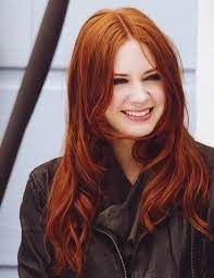 Red Hair Brown Eyes Fair Skin Karen Gillan Red Hair Brown Eyes Red Hair Woman Red Hair