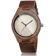 Check spelling or type a new query. Buy Cucol Men S Walnut Wood Cowhide Leather Strap Watch Wooden Case Analog Quartz Wristwatch Online In Indonesia B0776t237l