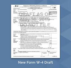 Check spelling or type a new query. A New Form W 4 For 2020 Alloy Silverstein