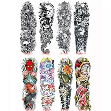 An ever increasing number of girls are deciding to get sleeve. 3pcs Temporary Tattoo Sleeve Waterproof Tattoos For Men Women Cool Design Transferable Tattoos Metallic Stickers On The Arm Body Buy At The Price Of 3 20 In Aliexpress Com Imall Com