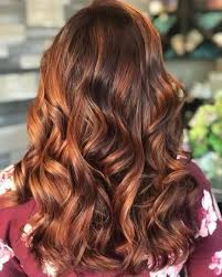 This combination of dark hair, caramel and also copper highlights has actually caused a wonderful reddish hue. Pin On Hair Styles