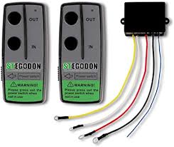 The circuit needs to be checked with a volt tester whatsoever points. Amazon Com Stegodon New Wireless Winch Remote Control Kit 12v 150ft Switch Handset Controller For Truck Jeep Atv Suv 2pcs Automotive
