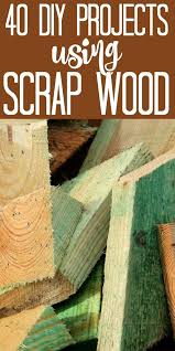40 Diy Scrap Wood Projects You Can Make Scrap Wood Crafts Old Wood Projects Scrap Wood Projects