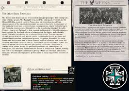 The symbols of francoism were iconic references to identify the francoist state in spain between 1936 and 1975. Spanish Teaser 9 The Blue Shirt Rebellion Twrmod