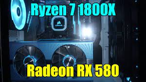 Amd launched its much awaited ryzen 7 processor family. Ryzen 7 1800x Radeon Rx 580 Gaming Pc In 2020 Tested In 7 Games Youtube